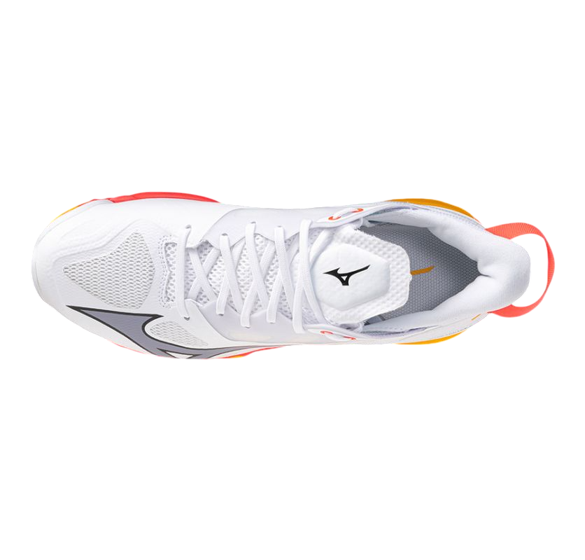 Mizuno Wave Mirage 5 - white/fiery coral 2/citrus