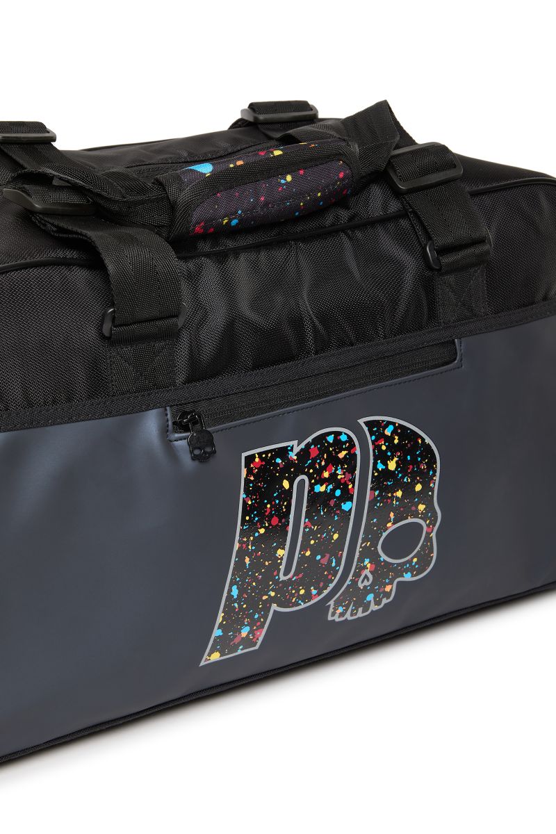HYPR74G4800335_1 Prince by Hydrogen Spark Duffel - black/multicolor