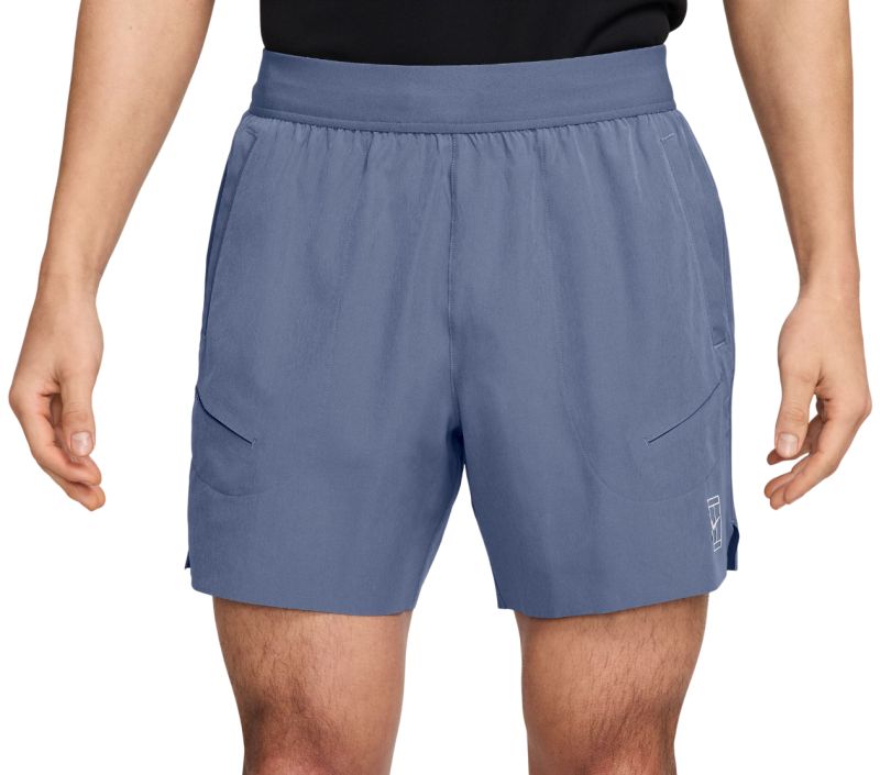 Nike Court Advantage Dri-Fit 6in Tennis - world indigo/white 