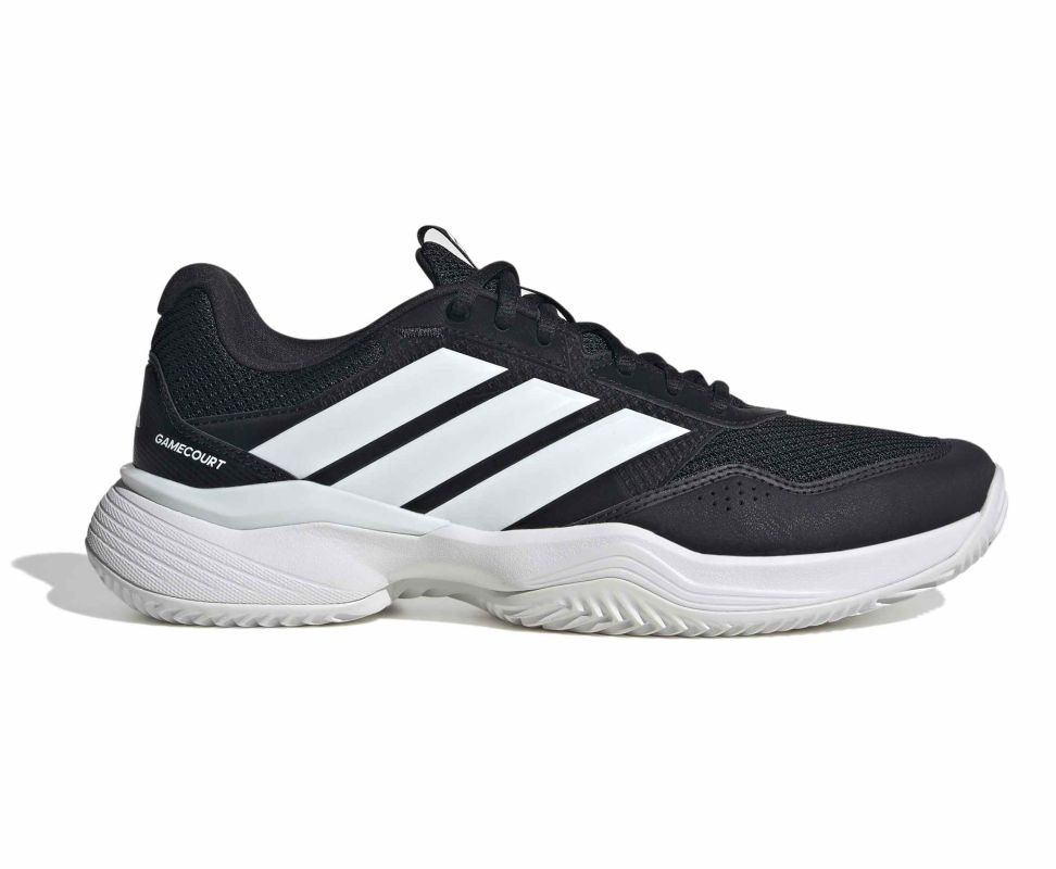 Męskie buty do padla Buty tenisowe Adidas GameCourt 3 M Clay - core black/footwear white/footwear white