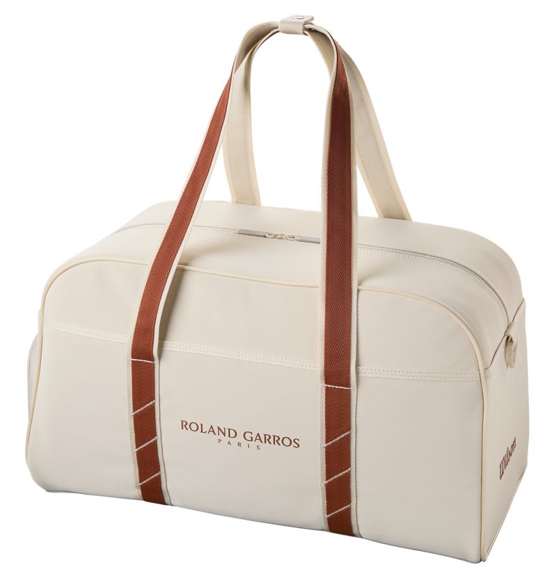 WR8043801_0_RG_2025_SUPER_TOUR_SMALL_DUFFEL_Cream_Clay-png-high-res Wilson Roland Garros 2025 Small Duffel