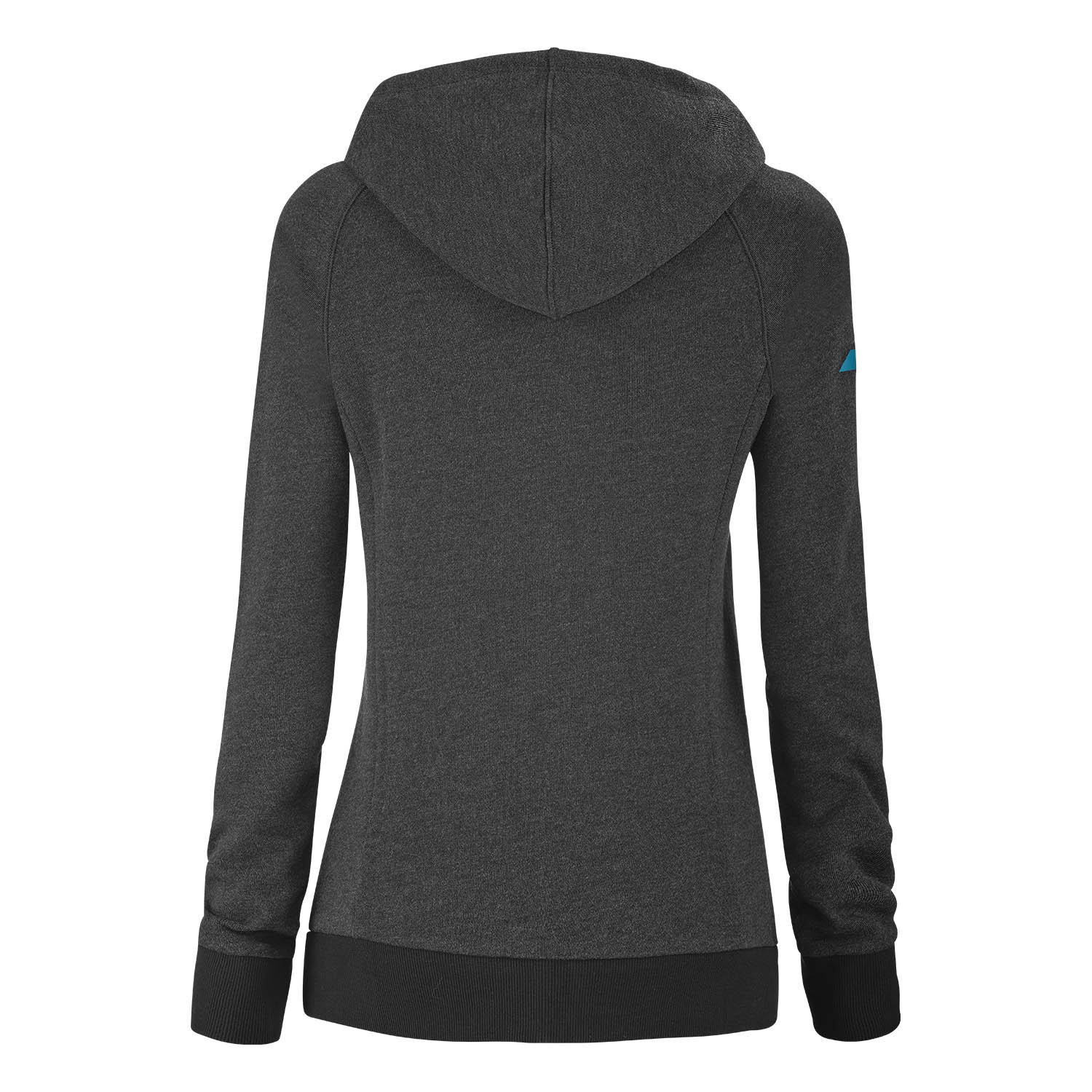 babolat-exercise-hood-jacket-girl-black-heather-2 Babolat Exercise Hood Jacket Girl - black heather
