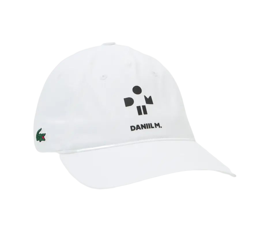 Lacoste SPORT x Daniil Medvedev Cap - white Lacoste SPORT x Daniil Medvedev Cap - white