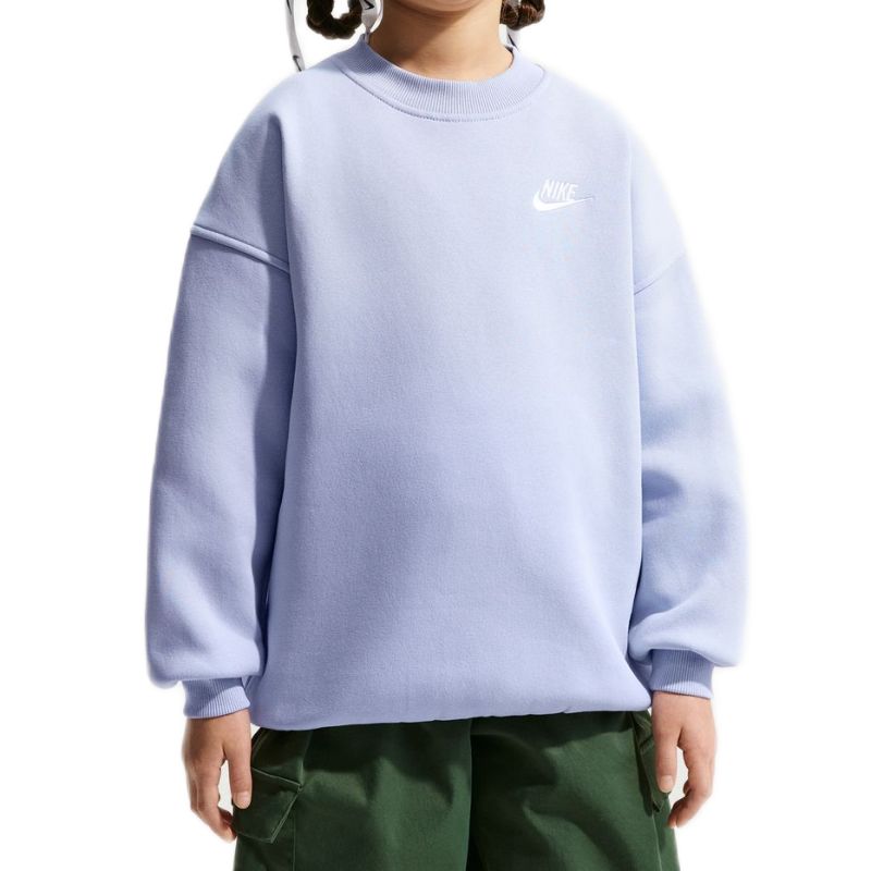Nike Kids Sportswear Club Fleece Oversized - ghost/white