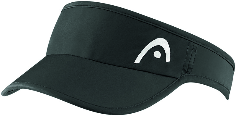Head Pro Player Women's Visor - black/white