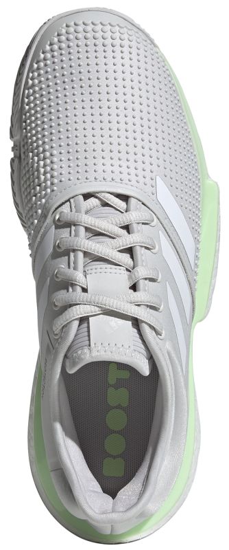 Adidas SoleCourt Boost W - glow green/white/grey one