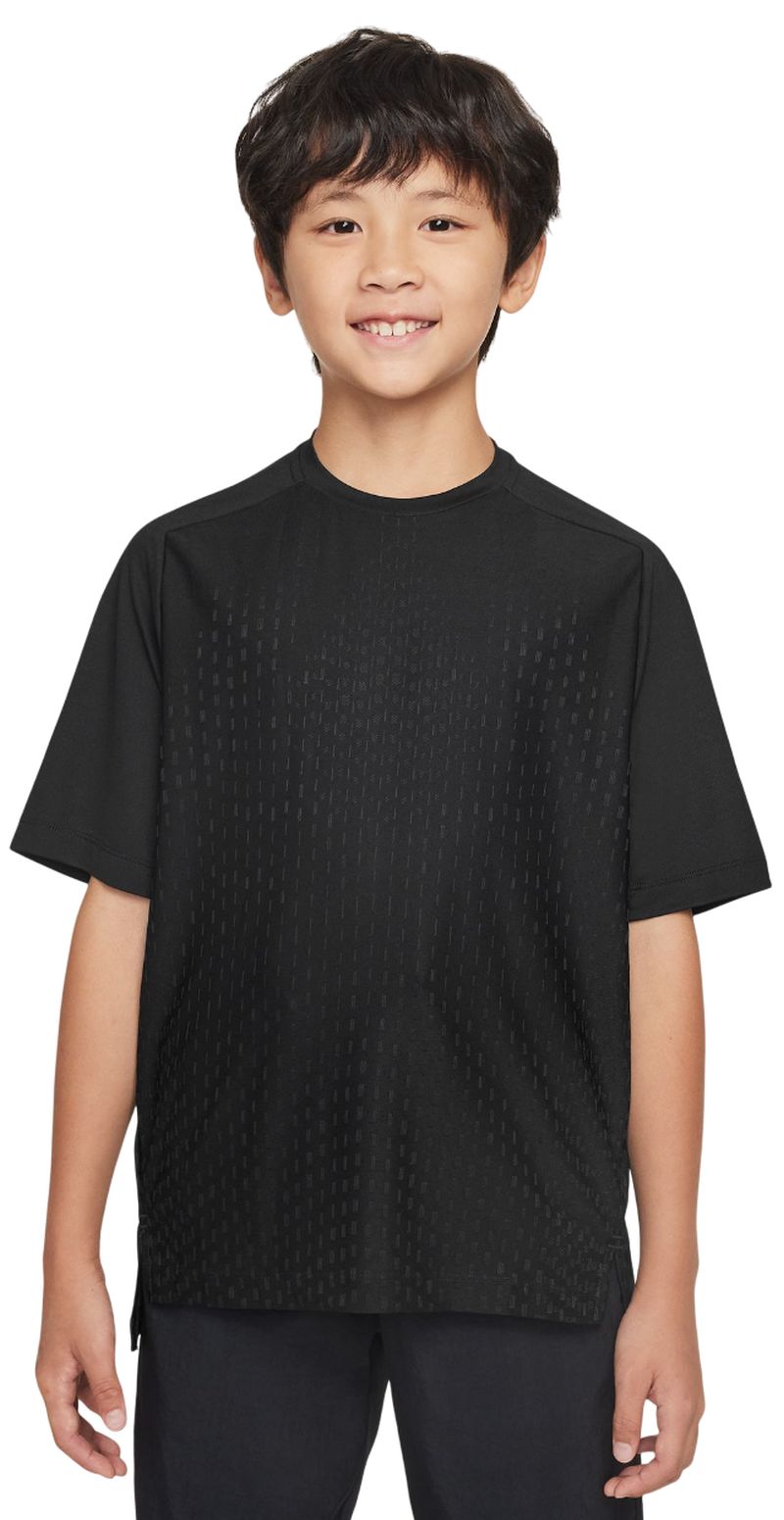 Nike Multi Kids Dri-Fit ADV Short Sleeve - black/anthracite/white 