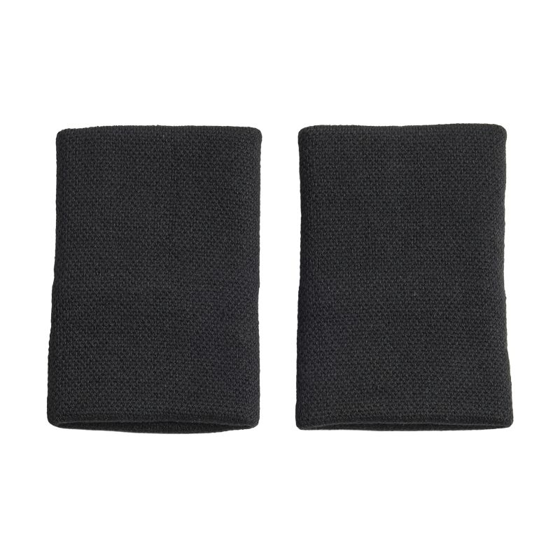 Adidas Long Wristband (OSFM) 2P - black/iron metallic