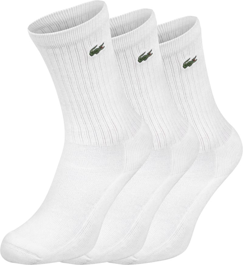 Lacoste Men's Lacoste SPORT Sock 3-Pack - 3 pary/white/white/white