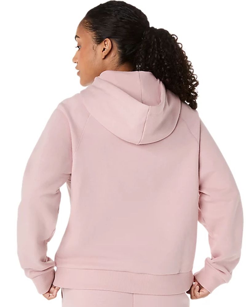Asics Logo Fleece Pullover - morganite