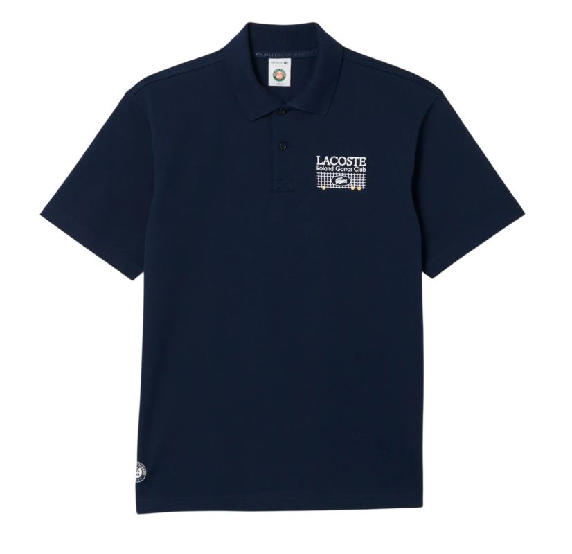 Lacoste Roland-Garros Edition Petit Pique - navy blue