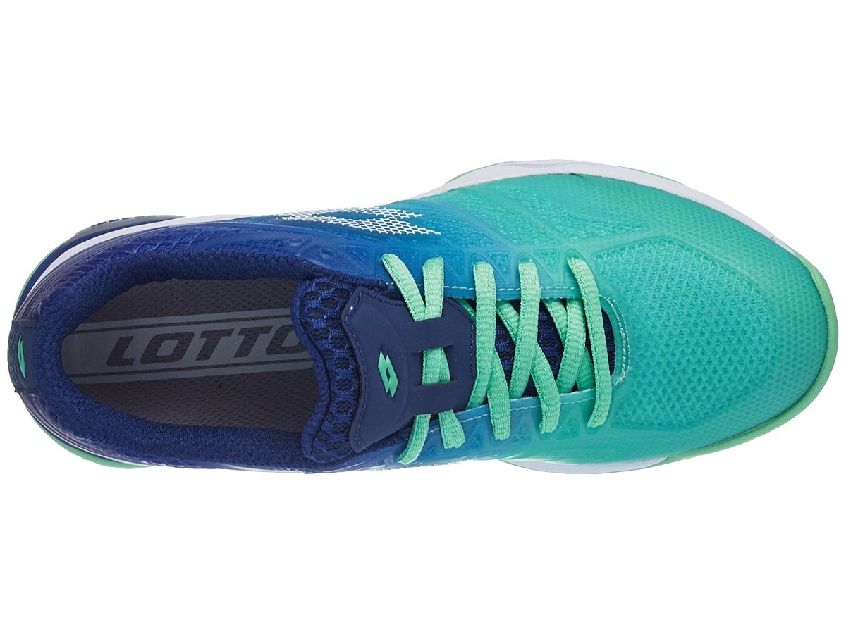 Lotto Mirage 300 II Clay W - green cabbage/all white/sodalite blue
