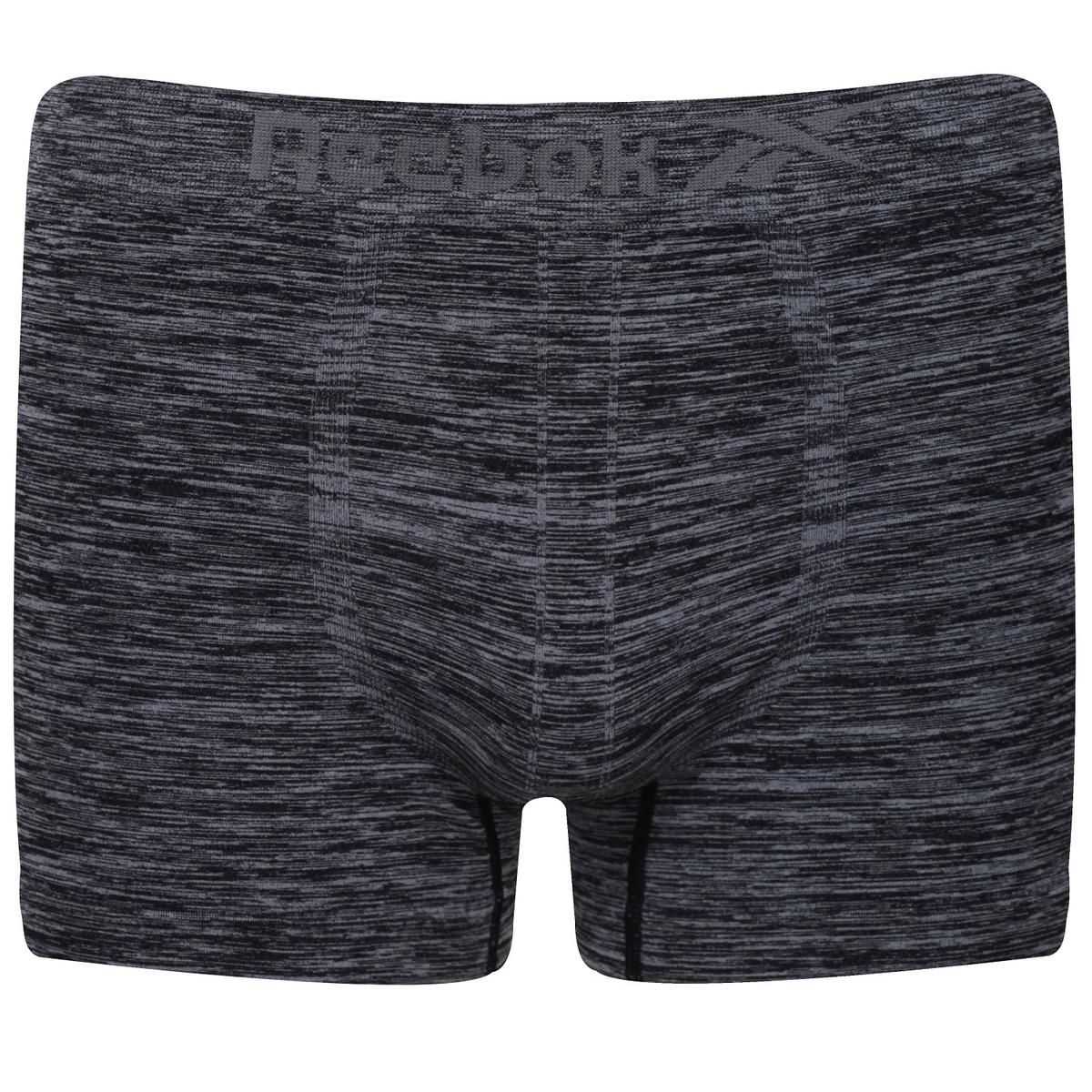Reebok Mens Seamless Trunk DALE 3P - black/white/grey marl