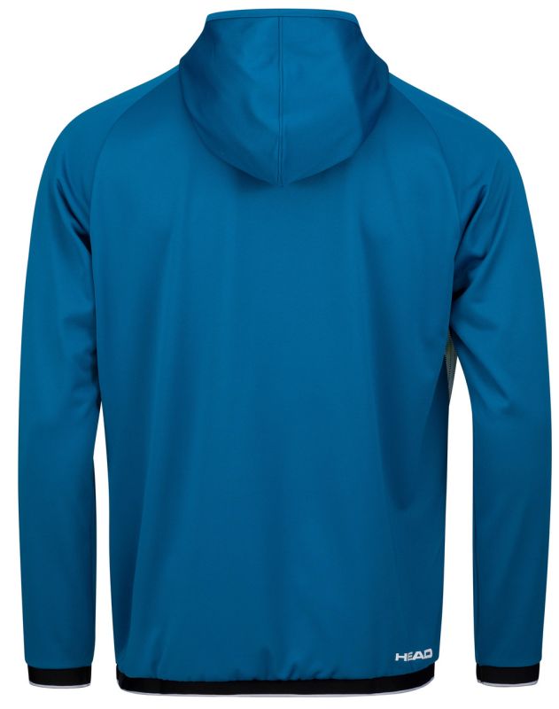 Head Power Hoodie B - blue/print vision