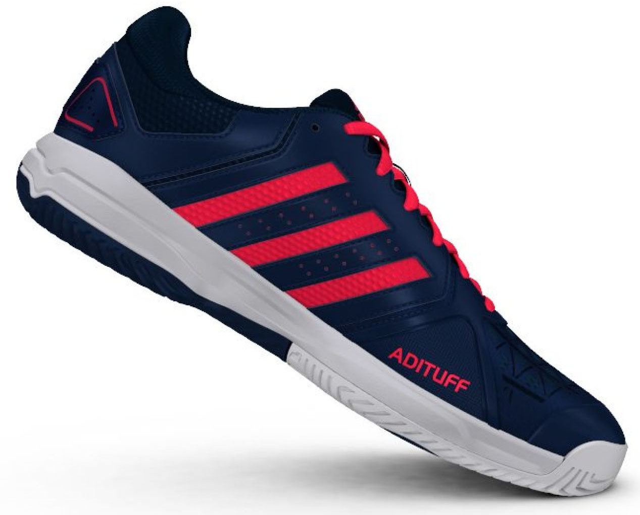 Adidas Barricade Club xJ - tech steel/flash red