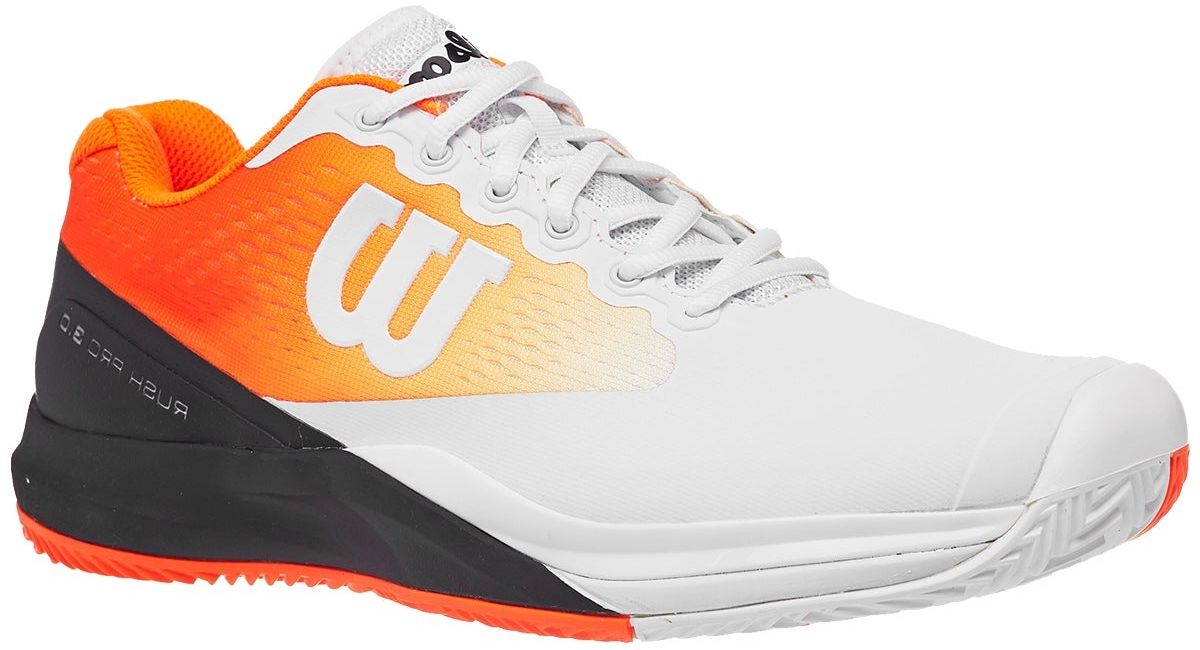 Wilson Rush Pro 3.0 Paris Clay - white/orange/black