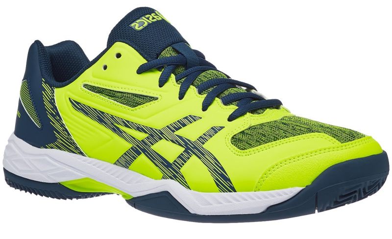 Asics Gel-Padel Exclusive 5 SG - safety yellow/mako blue