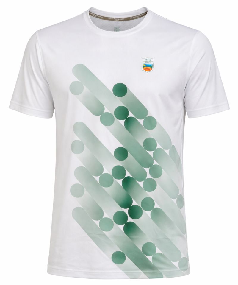 Monte-Carlo Rolex Masters Patch & Print - white