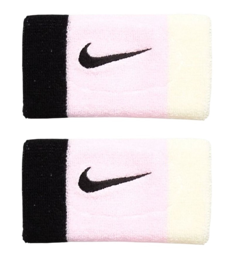NikeDoubleWidePinkFoam Nike Swoosh Double-Wide 2P