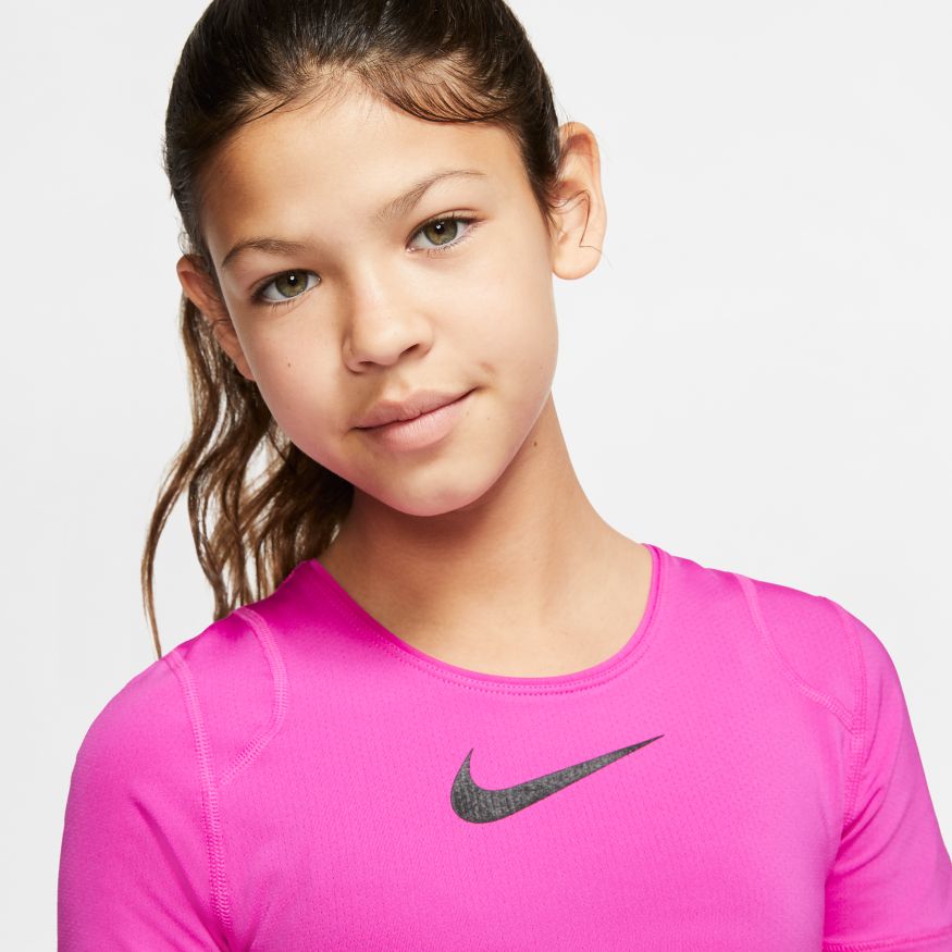 nike fire pink top