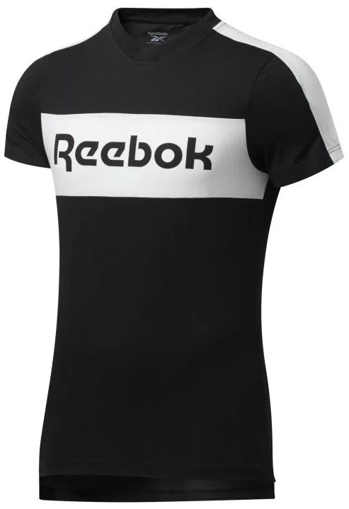 Reebok Training TE Linear Logo Graphic - black Reebok Training TE Linear Logo Graphic - black
