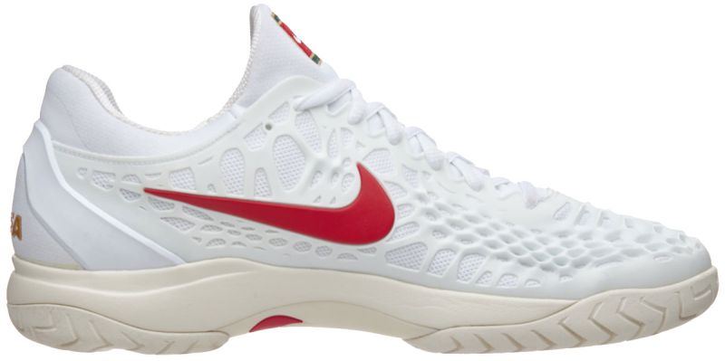 Nike Air Zoom Cage 3 HC - white/university red