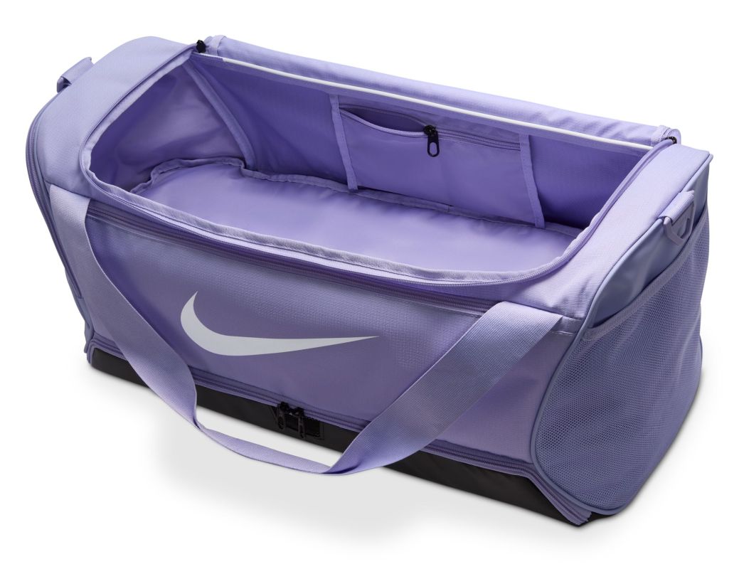 Nike Brasilia 9.5 Training Duffel - lilac ice/black/white