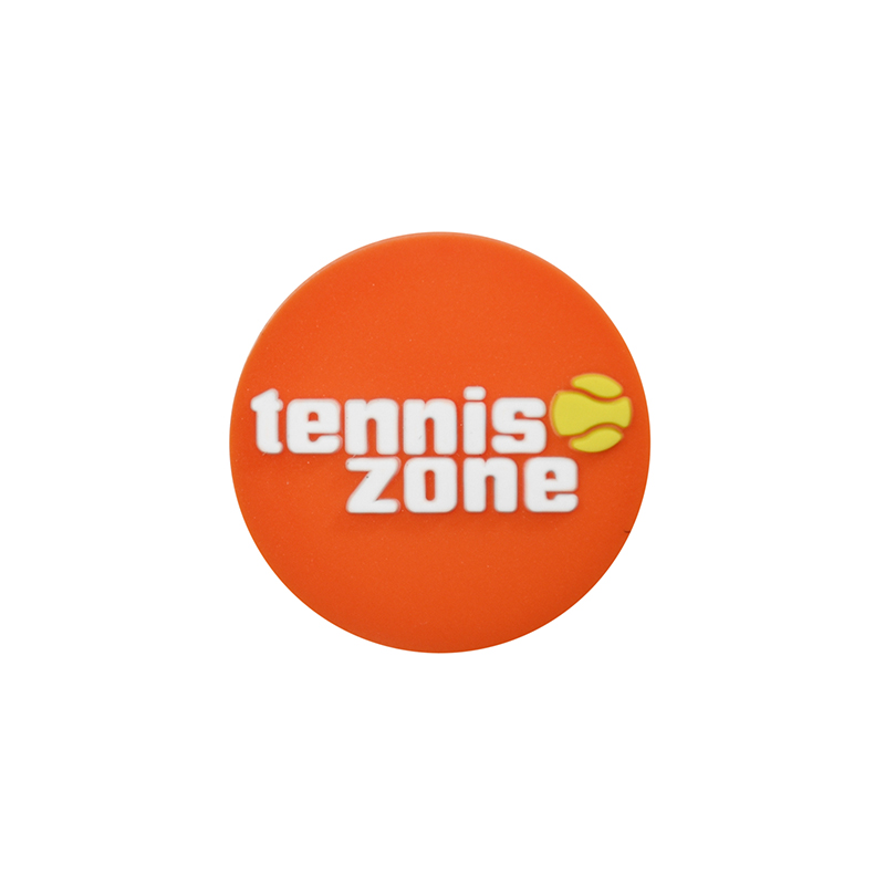 tennis_zone_orange_damper_800-2 Logo Tennis Zone Tennis Racket Damper 1P - orange