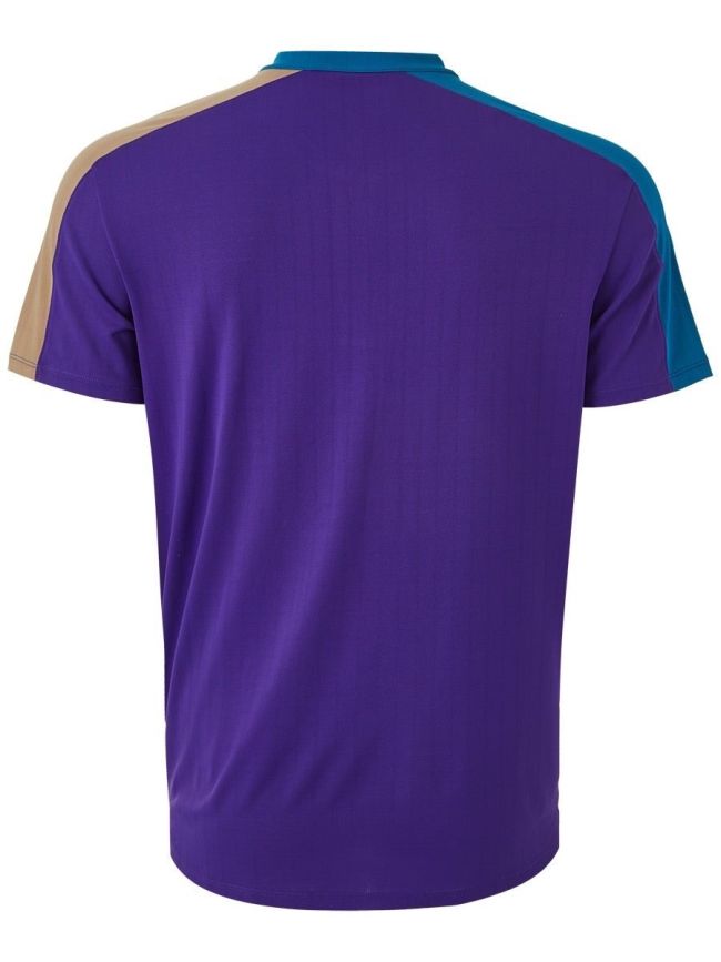 Nike Court Breathe Slam Polo Melbourne - court purple/green abyss/white