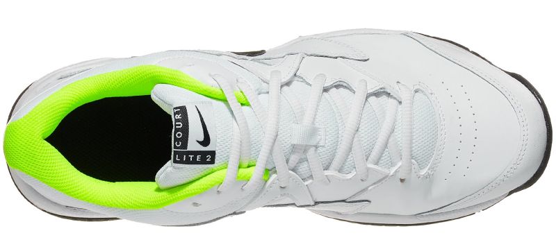 Nike Court Lite 2 - white/black/volt