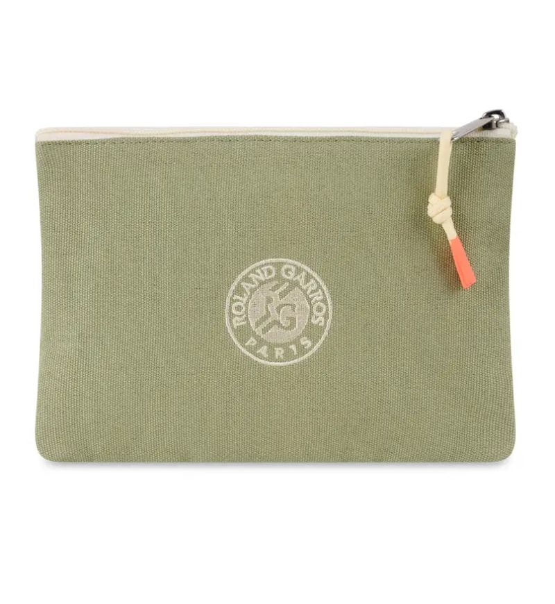 Roland Garros Sporty Chic Pouch - green