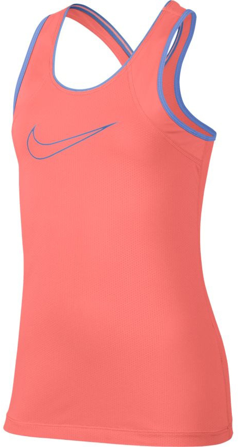 Koszulka Dziewczęca Nike Pro Tank crimson pulse/crimson pulse/