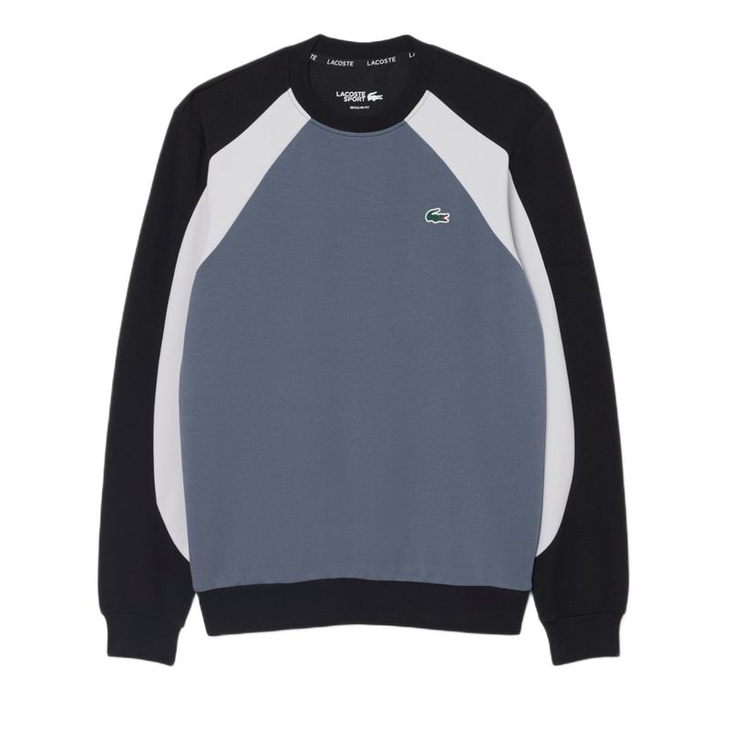 Męska bluza Lacoste Sport Colour Block - black/grey