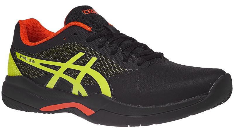 Asics Gel-Game 7 Clay/OC - black/sour yuzu