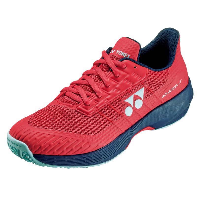 Yonex Power Cushion AD-ACCEL Junior Clay - sunset red