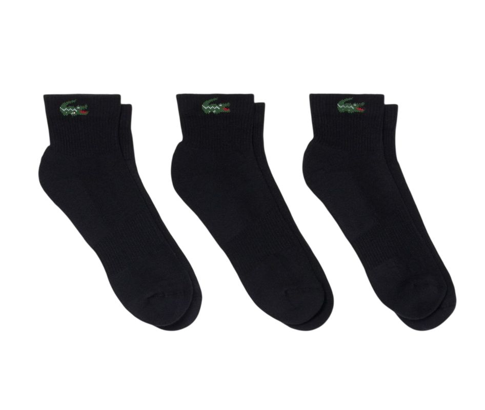 Lacoste Low 3P - black