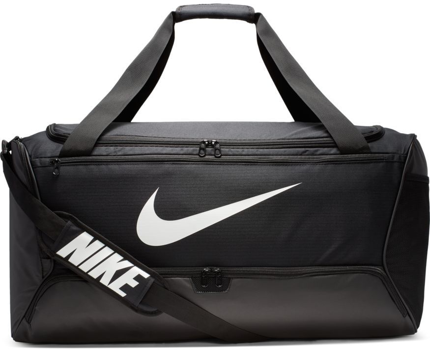 Nike Brasilia Large Duffle Bag - black/black/white