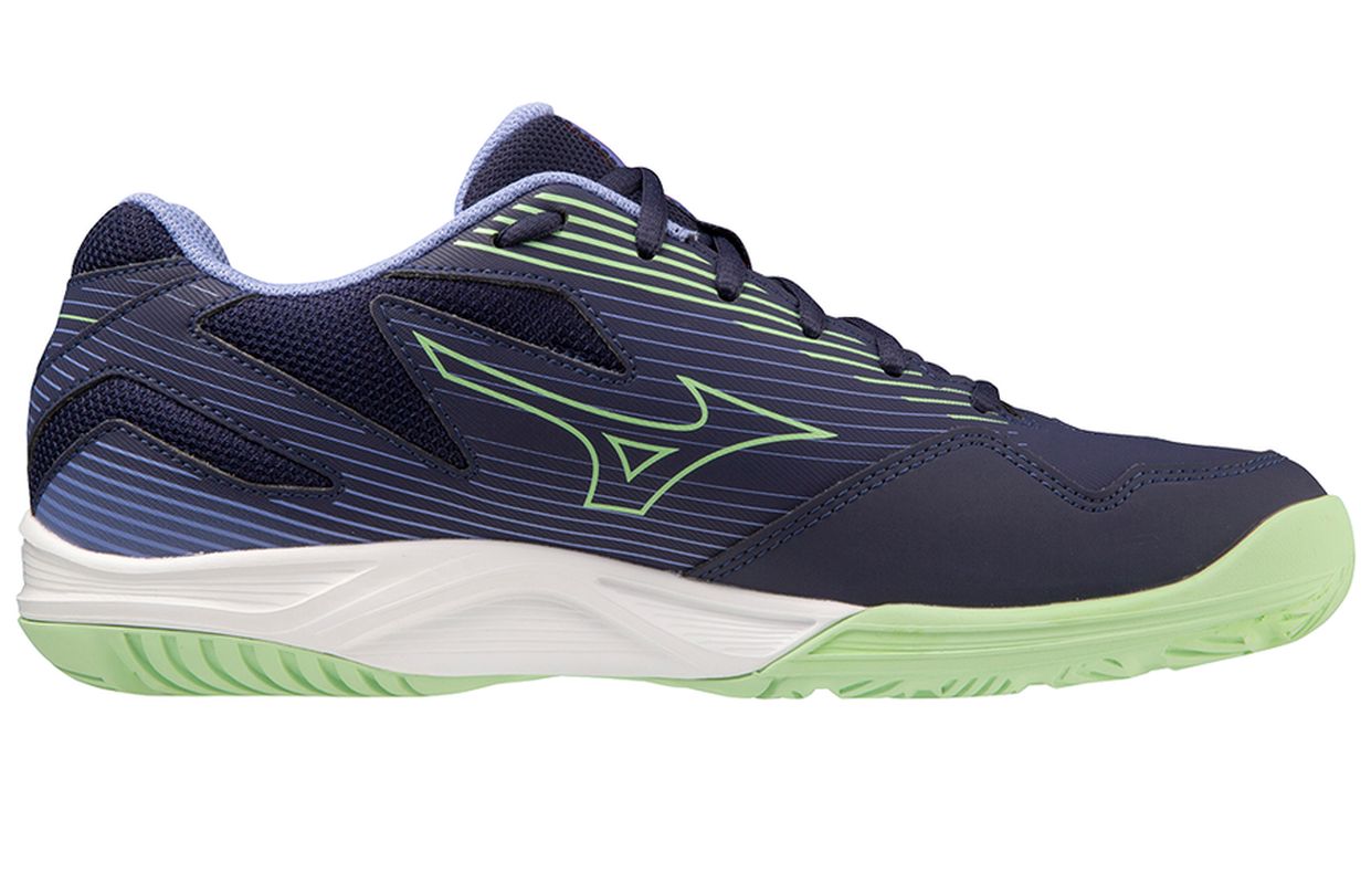 Mizuno Cyclone Speed 4 - eveblue/techgreen/iolite