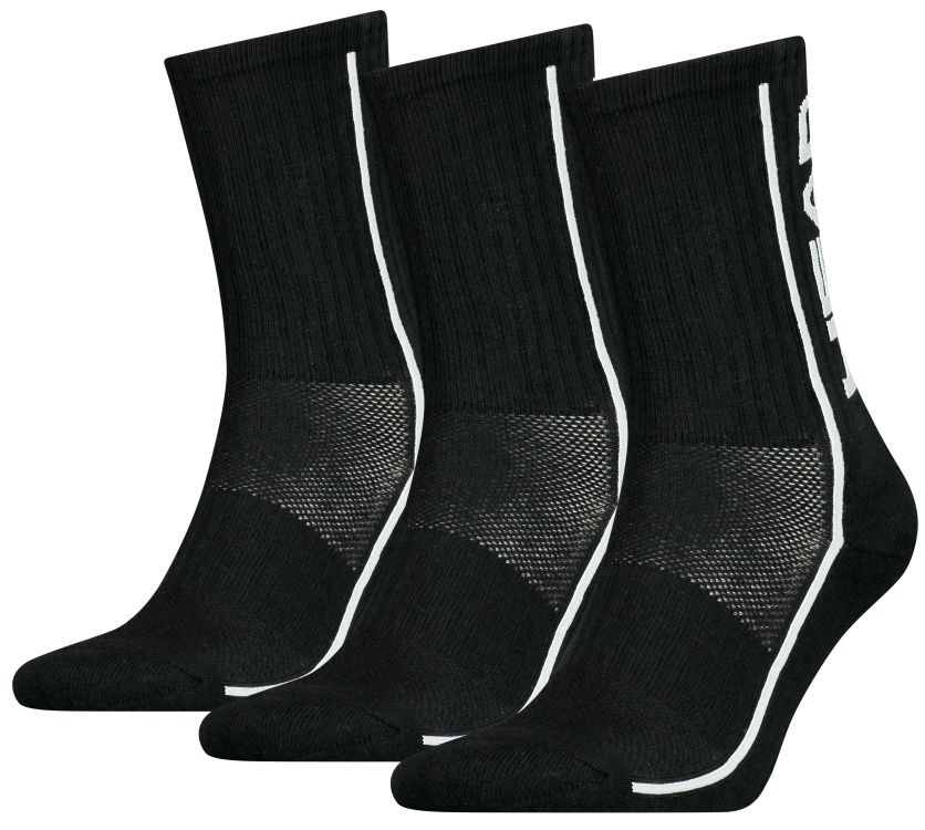 Head Performance Crew 3P - black
