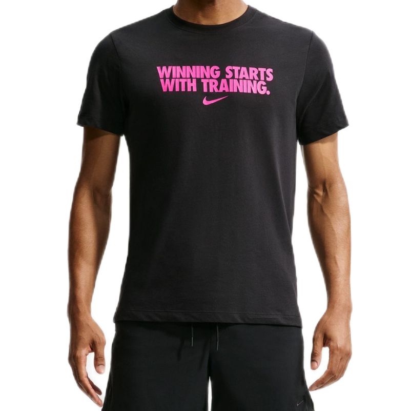 Nike Dri-Fit Winning - black/hyper pink