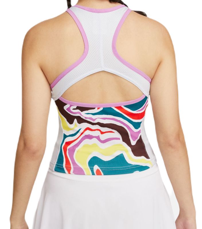 Nike Court Dri-Fit Slam Tennis Tank - rush fuchsia/football grey/white