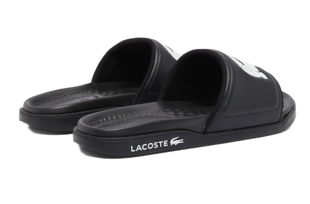 Lacoste Serve Slide Dual - black/white