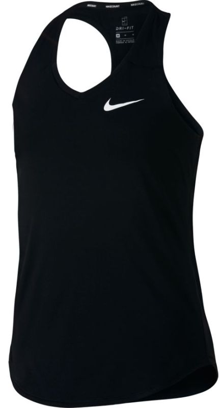 nike-court-pure-tank-black-white-1 Nike Court Pure Tank - black/white