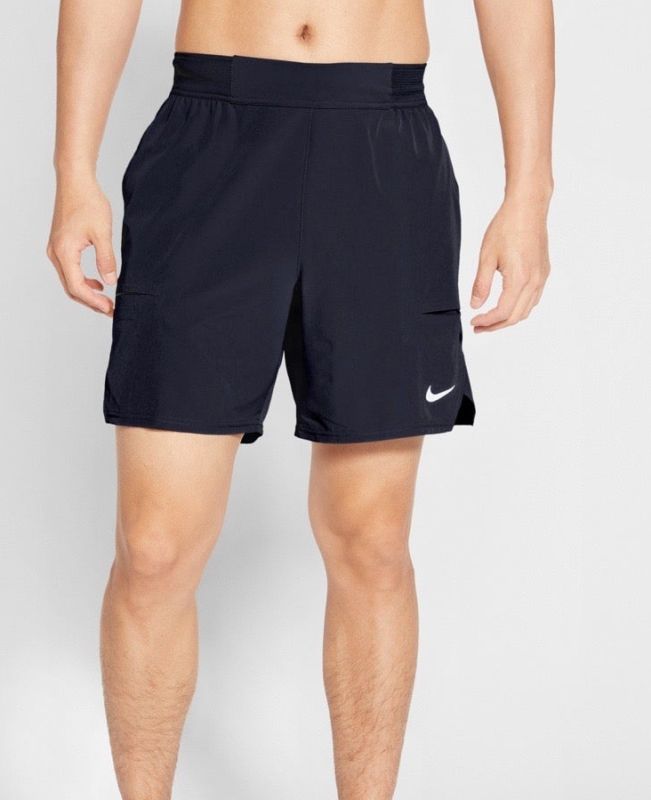 Nike Court Dri-Fit Advantage Short 7in M - obsidian/white