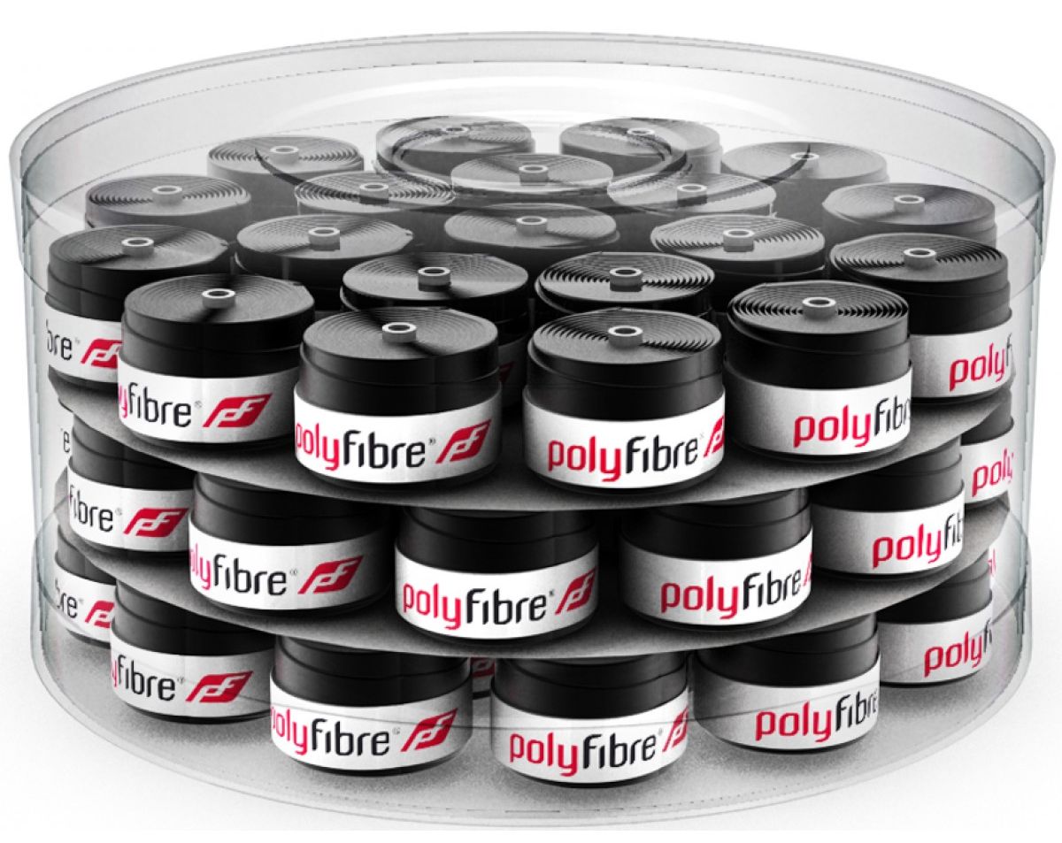 Polyfibre Feel It Overgrip 60P - black