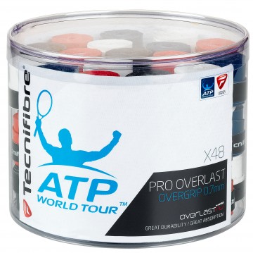 Tecnifibre Pro Overlast Atp Pvc Box (48 szt.) - black/white/red/blue