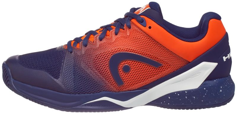 head-revolt-pro-2-5-clay-men-blue-flame-orange-2 Head Revolt Pro 2.5 Clay Men - blue flame/orange