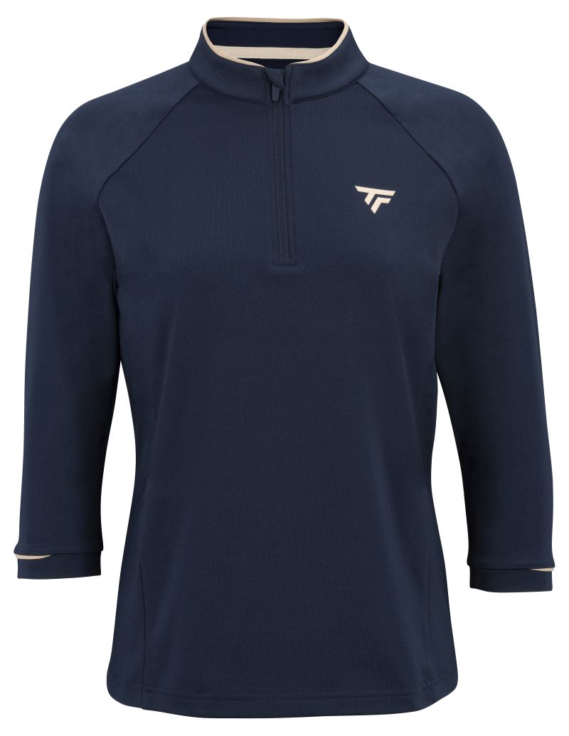 Tecnifibre Thermo Zipper 3/4 Sleeves - marine 