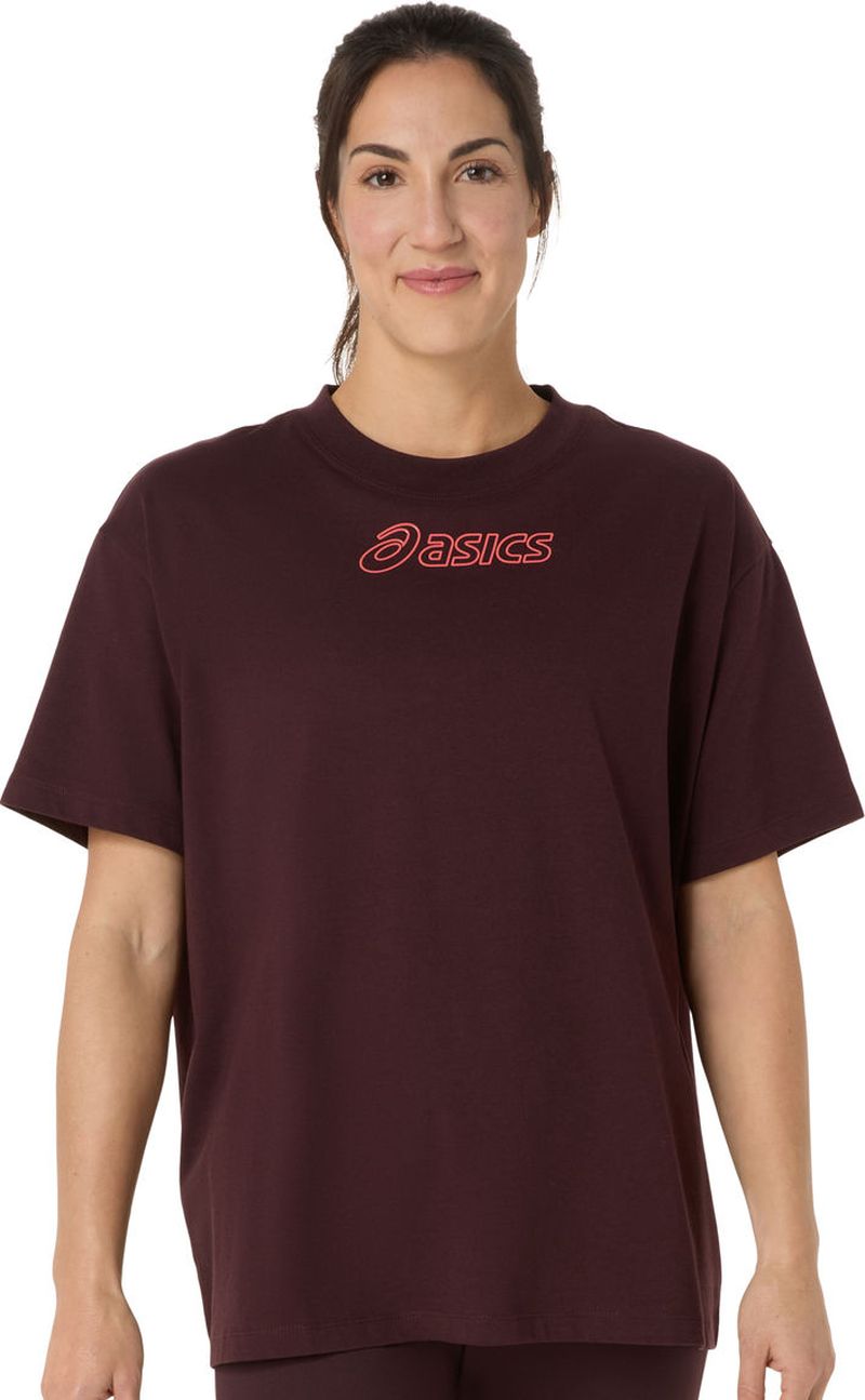 Asics Logo - dark currant