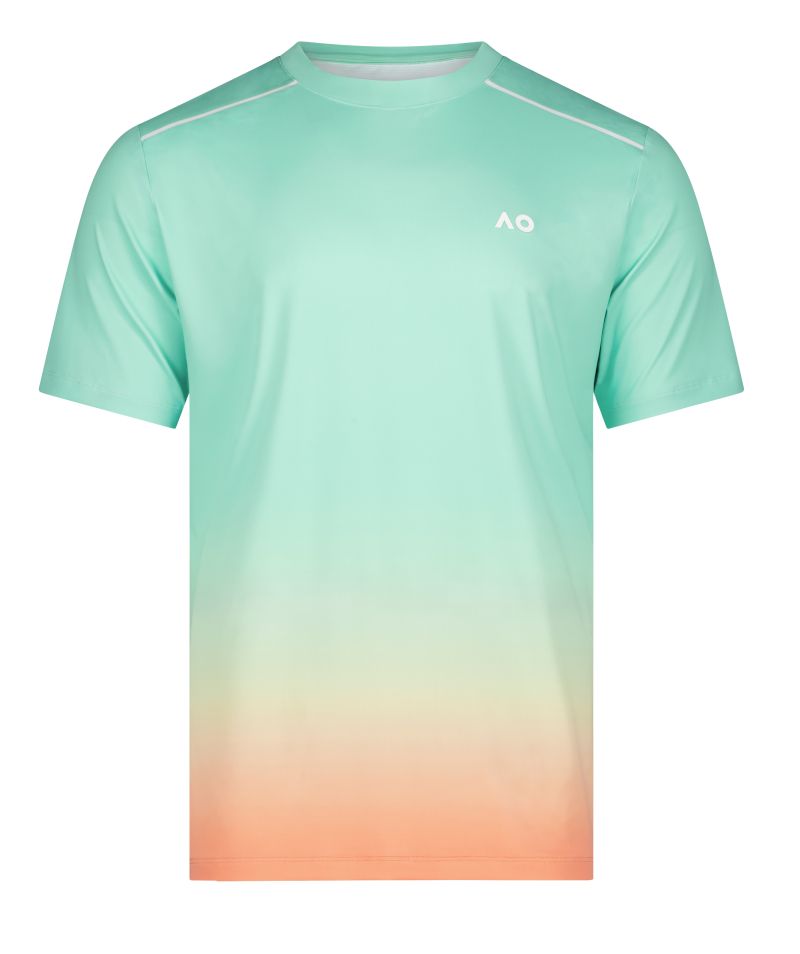 230271 Australian Open Kids Performance Tee - calypso ombre